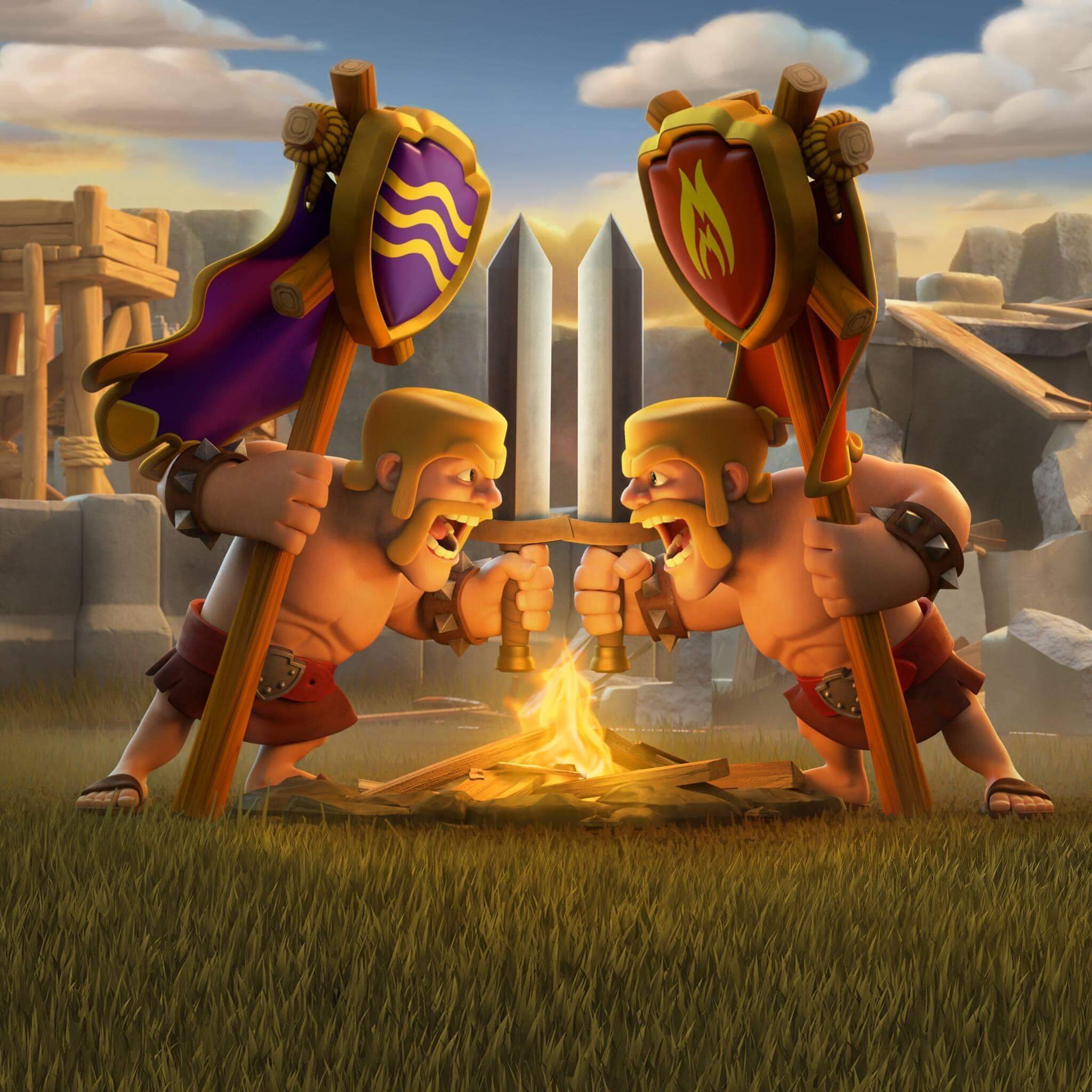 Clash of Clans Funny Barbarians