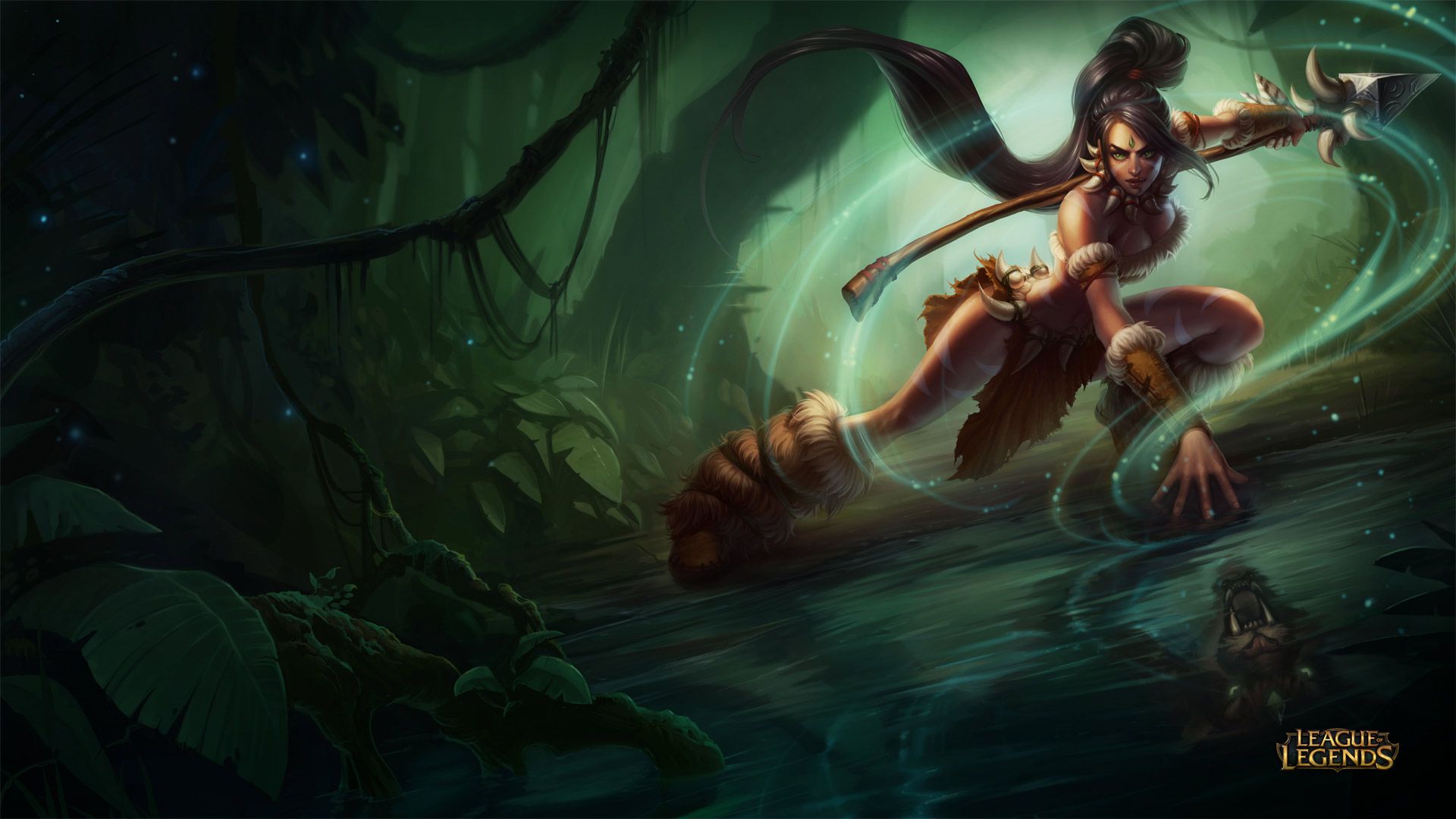 Nidalee - League of Legends Wallpapers